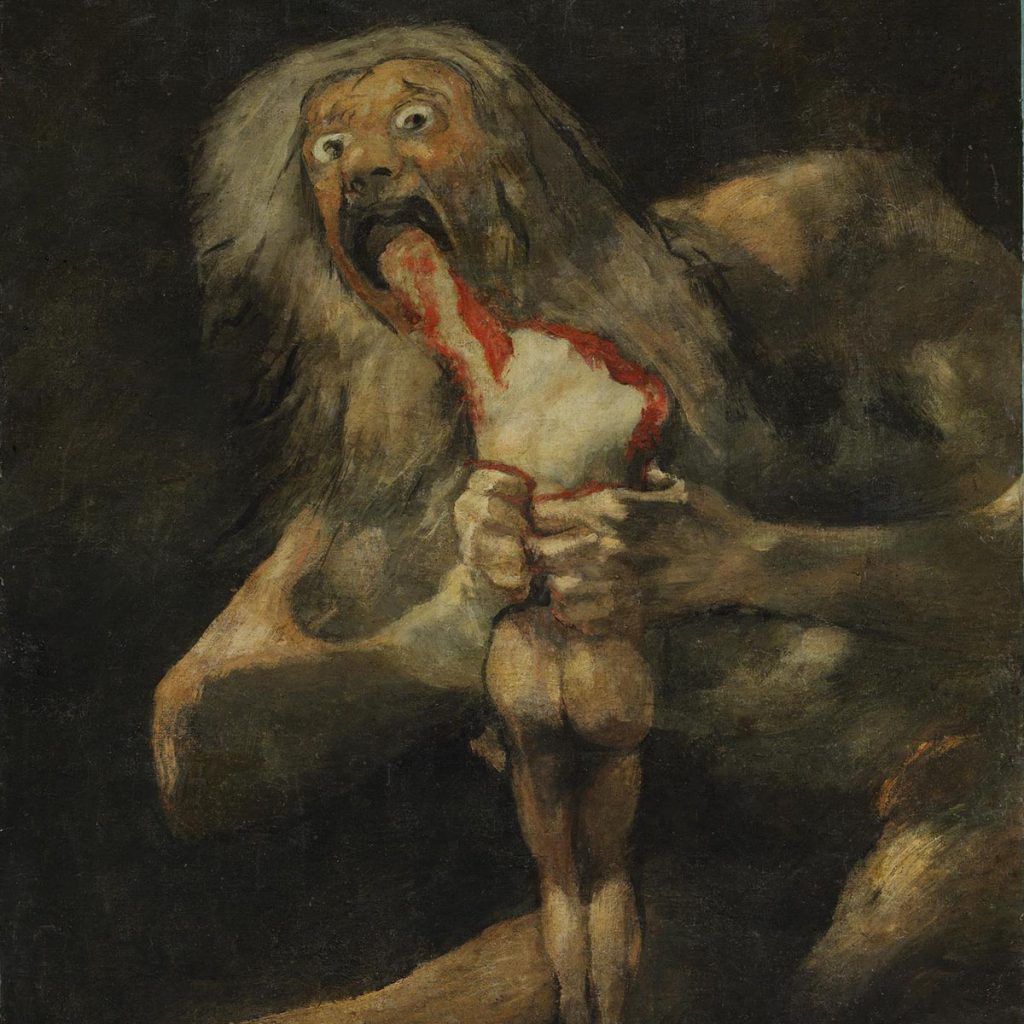 Goya Saturne Devorant Un De Ses Fils